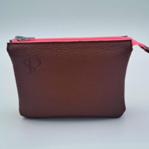Svea bruin met roze rits